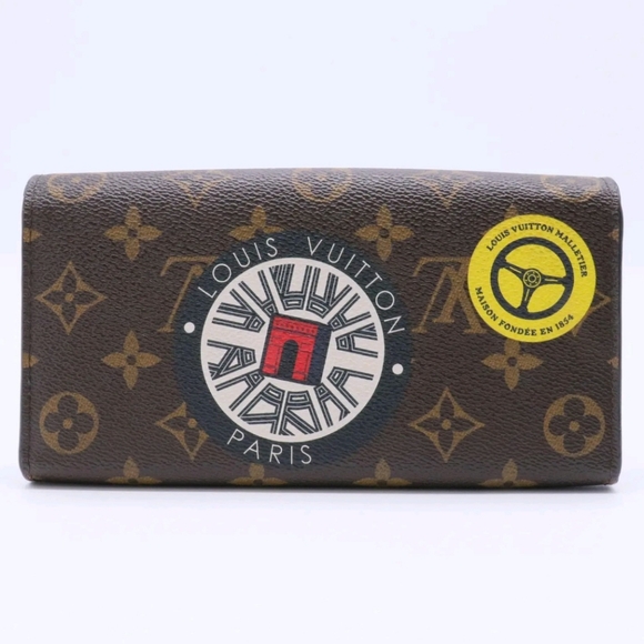 LOUIS VUITTON LIMITED EDITION WORLD TOUR SARAH WALLET NM MONOGRAM CANVAS - Picture 2 of 6